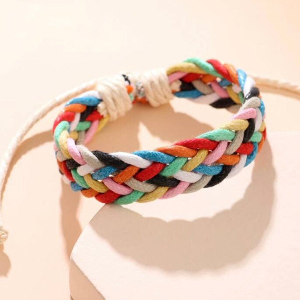 🚫TAKEN No longer available FREE GIFT WITH PURCHASE Multi-color Rope Bracelet